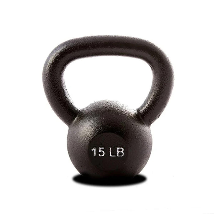 York Single Kettlebell Black