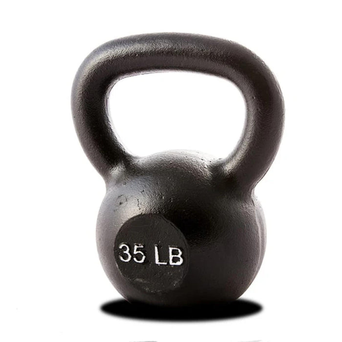 York Single Kettlebell Black