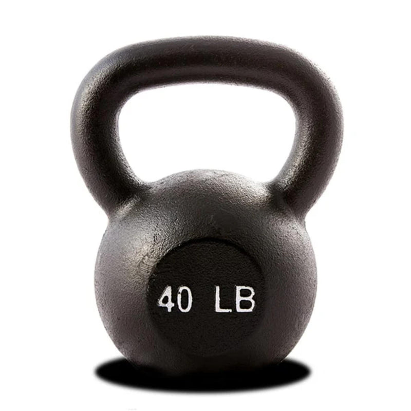 York Single Kettlebell Black