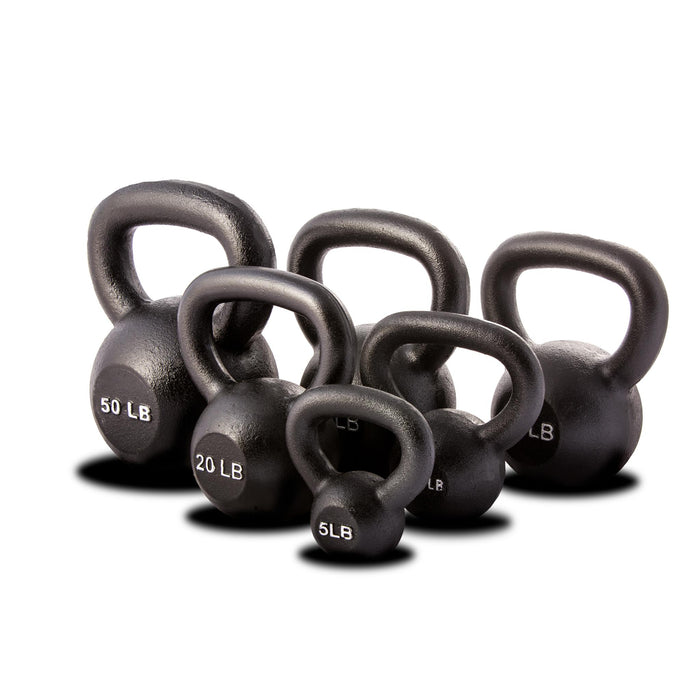 York Single Kettlebell Black