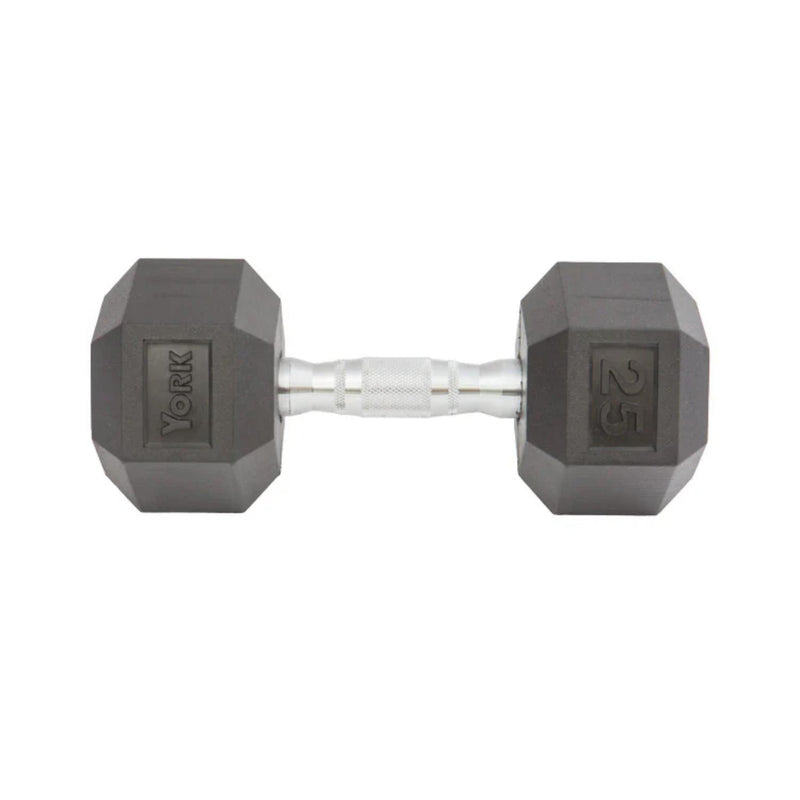 York Rubber Hex Dumbbell