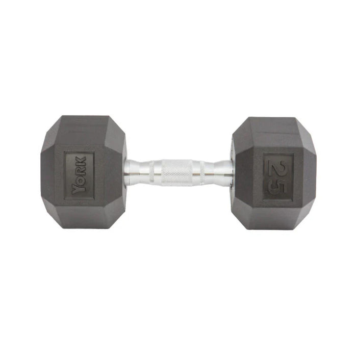 York Rubber Hex Dumbbell