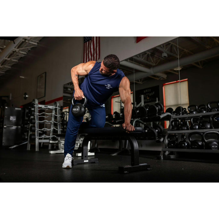 York Single Kettlebell Black