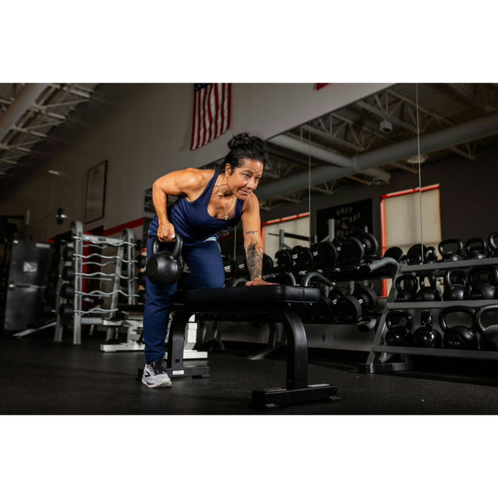 York Single Kettlebell Black