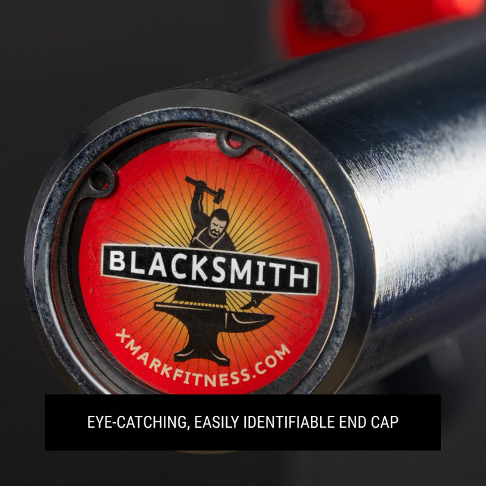 XMARK Blacksmith EZ Curl Bar, Fits Olympic Weight Plates