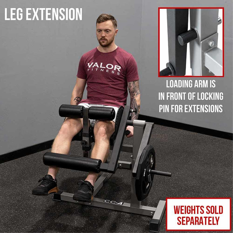 Adjustable Leg Extension - Curl Machine