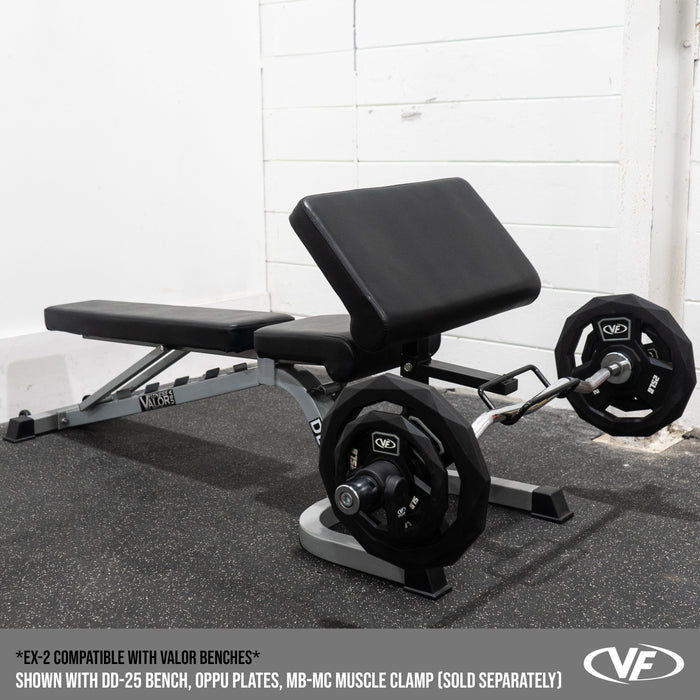 Preacher Curl Attachment for Weight Benches