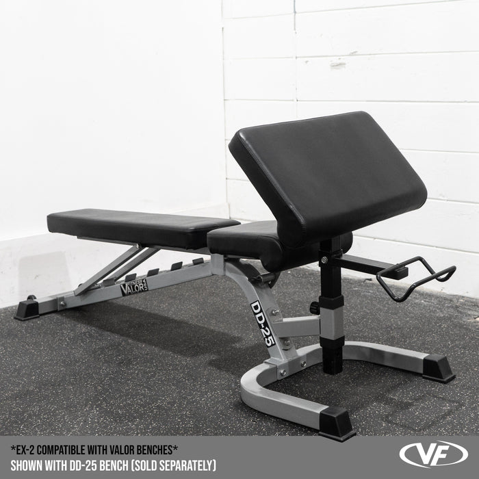 Preacher Curl Attachment for Weight Benches