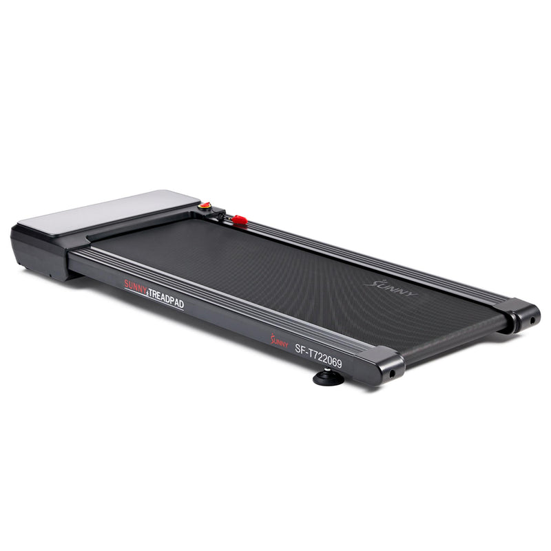 Sunny Health & Fitness Pacer Auto Incline Under Desk Smart TreadPad Walking Treadmill