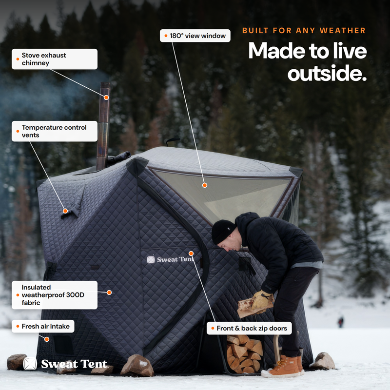 Sweat Tent Portable Outdoor Sauna