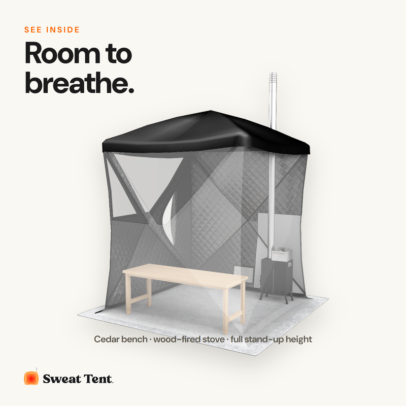Sweat Tent Portable Outdoor Sauna