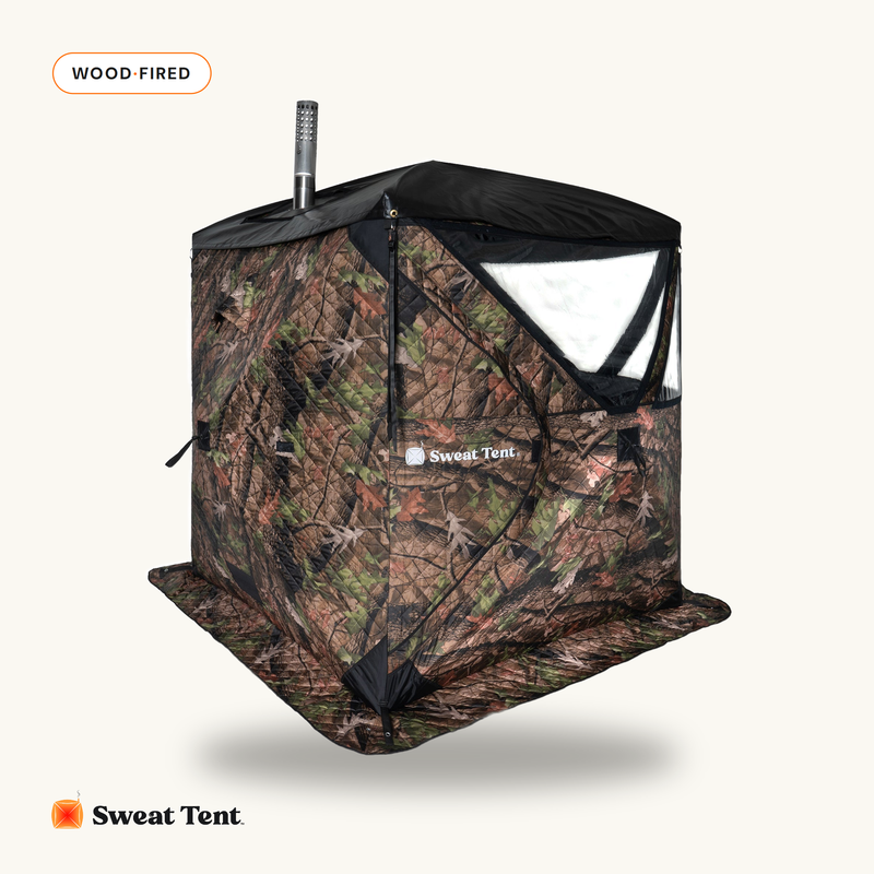 Sweat Tent Portable Outdoor Sauna — L, Camo, Standard